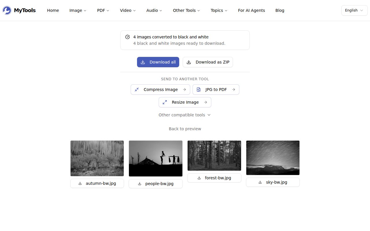 Quatro imagens em preto e branco prontas para baixar